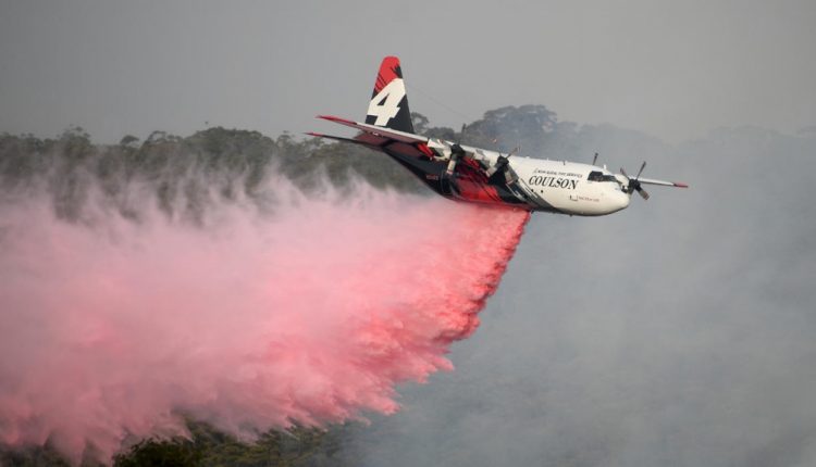 AUSTRALIA-BUSHFIRES-AIR-TANKER-