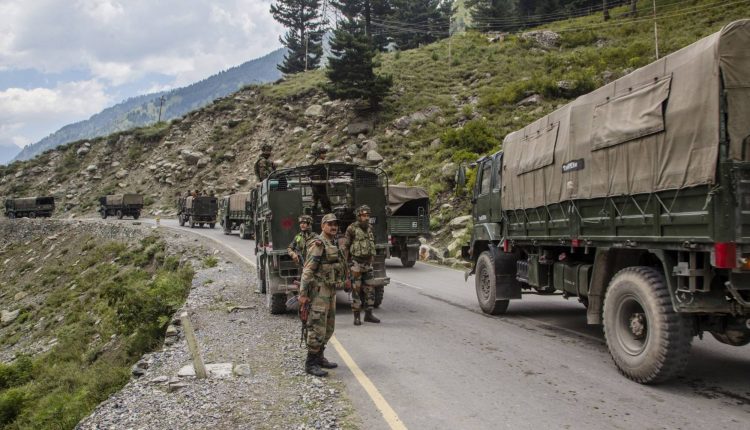 Indian and Chinese Troops Face-off Along The Disputed Himalayan Border